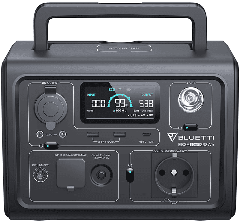 Bluetti 600W (EB3A)